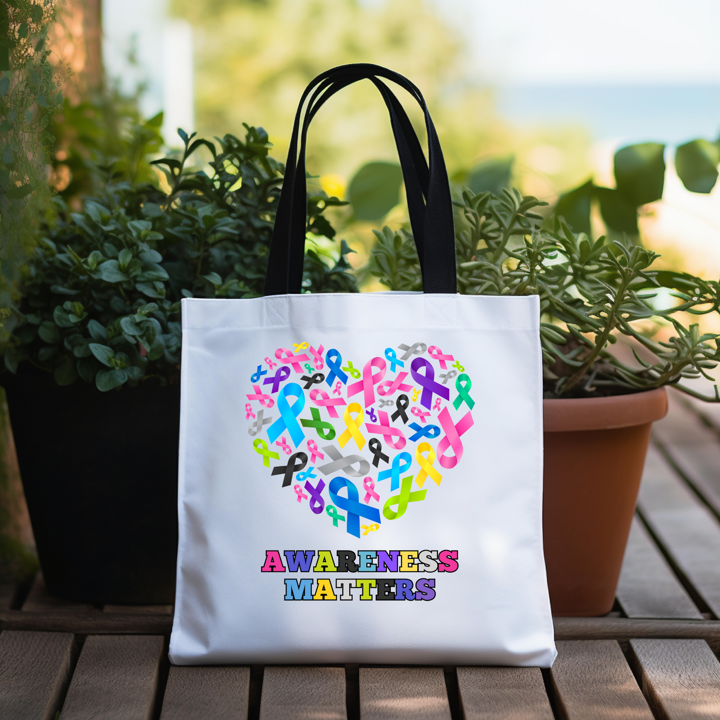 Awareness Matters Tote Bag