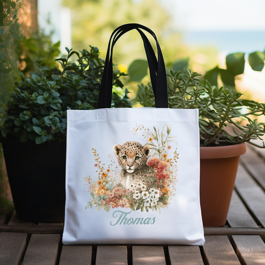 Personalized Nursery Tiger Bag