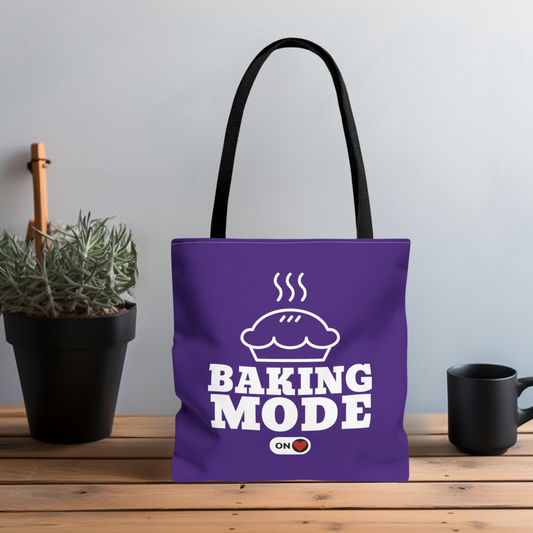 Baking Mode On Tote Bag