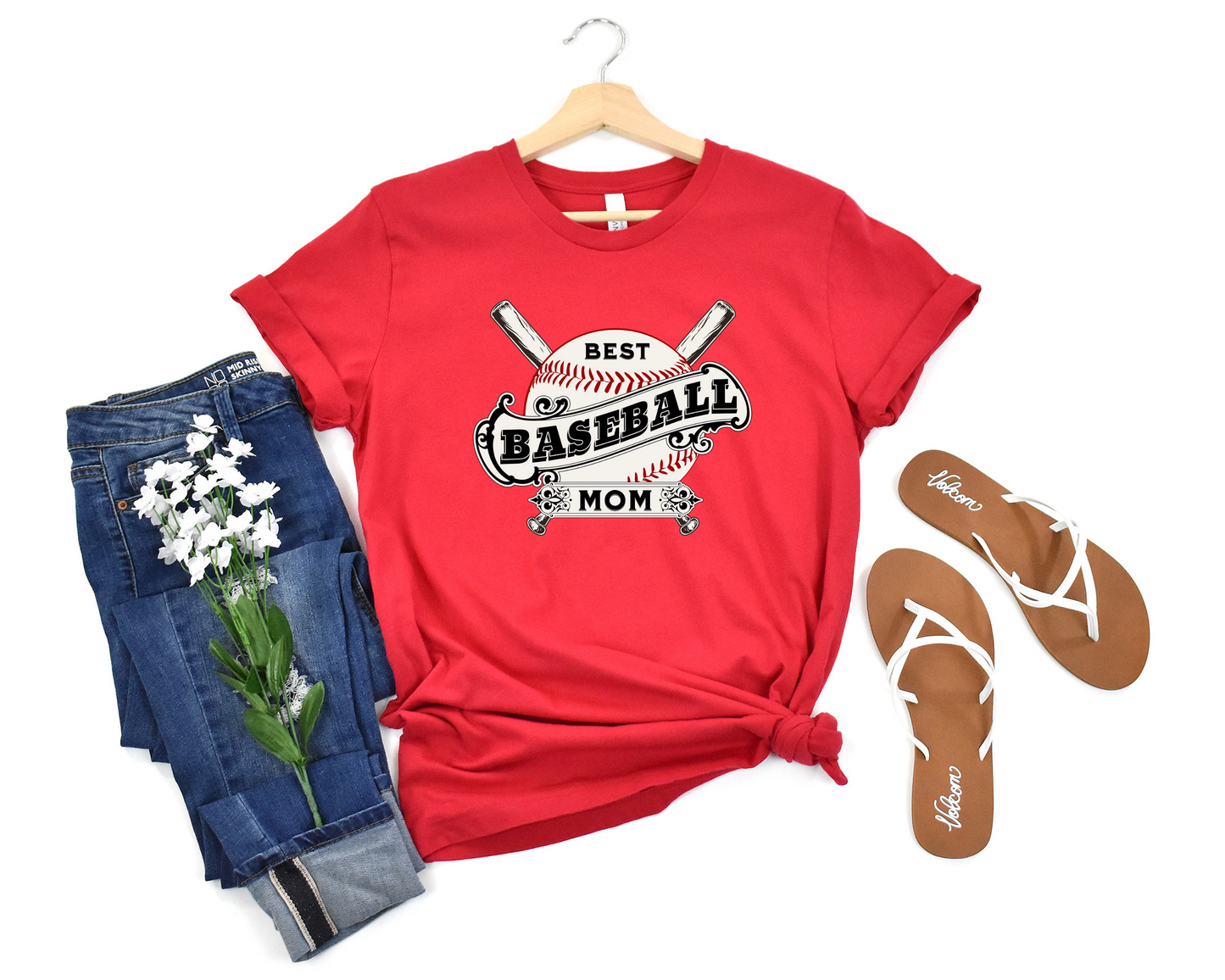 Best Baseball Mom T-Shirt