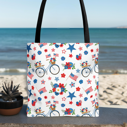 4th of July AOP Tote Bag