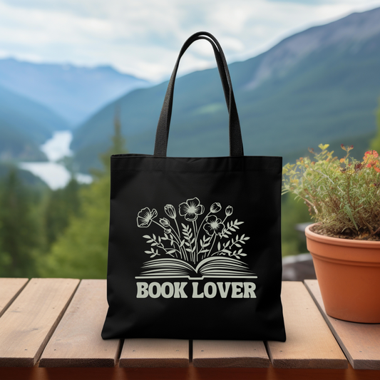 Book Lover Tote Bag