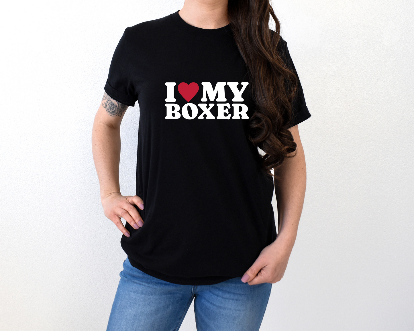 I Love My Boxer T-Shirt