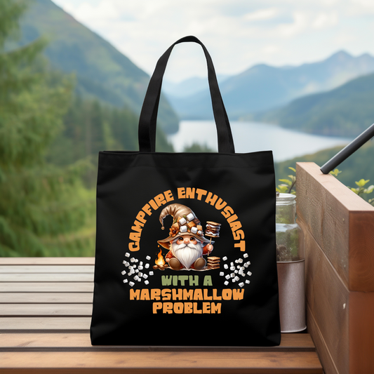 Campfire Enthusiast Tote Bag