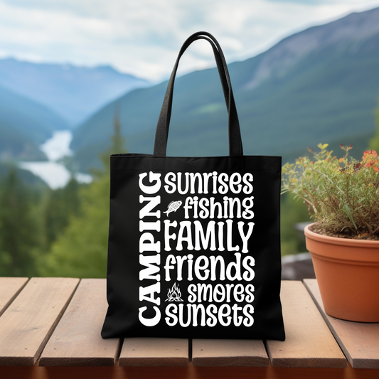 Personalized Camping Tote Bag