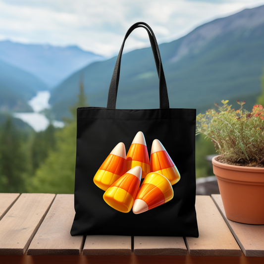 Halloween Candy Corn Tote Bag