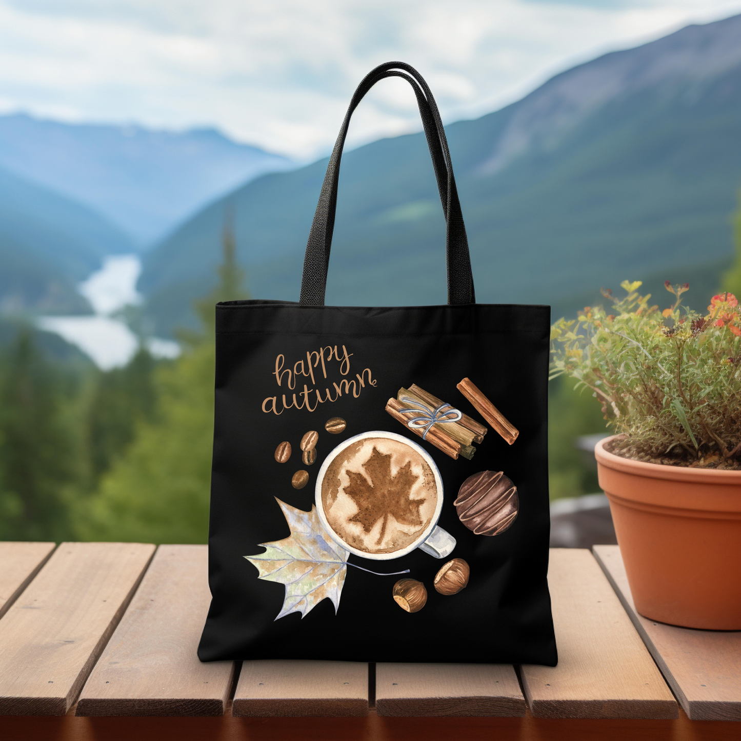 Happy Autumn Tote Bag