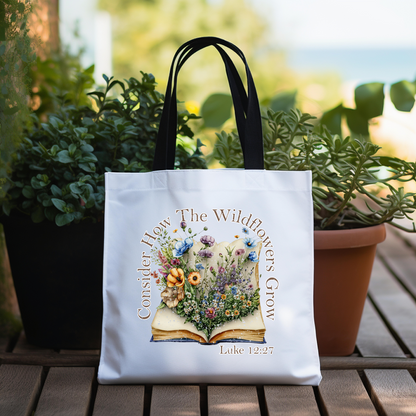 Wildflowers Grow Tote Bag