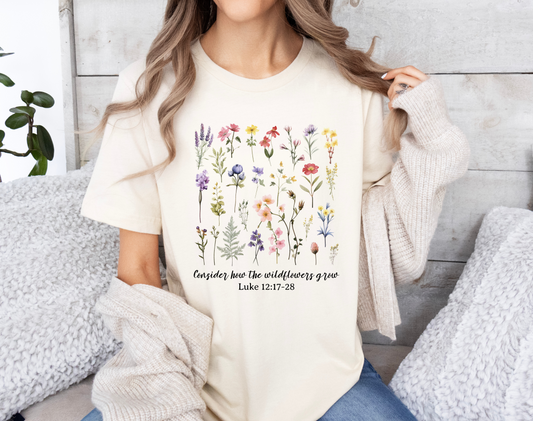 Consider The Wildflowers T-Shirt