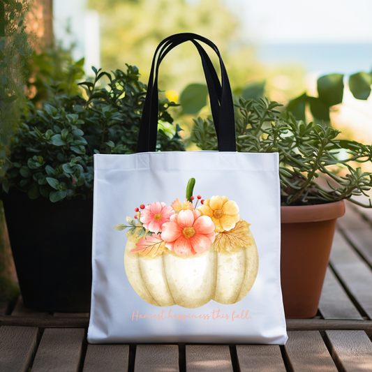 Harvest Happiness This Fall Tote Bag