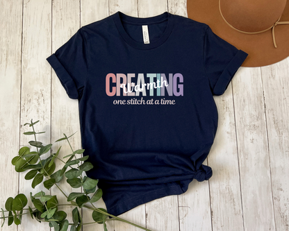 Creating Warmth One Stitch At A Time T-Shirt