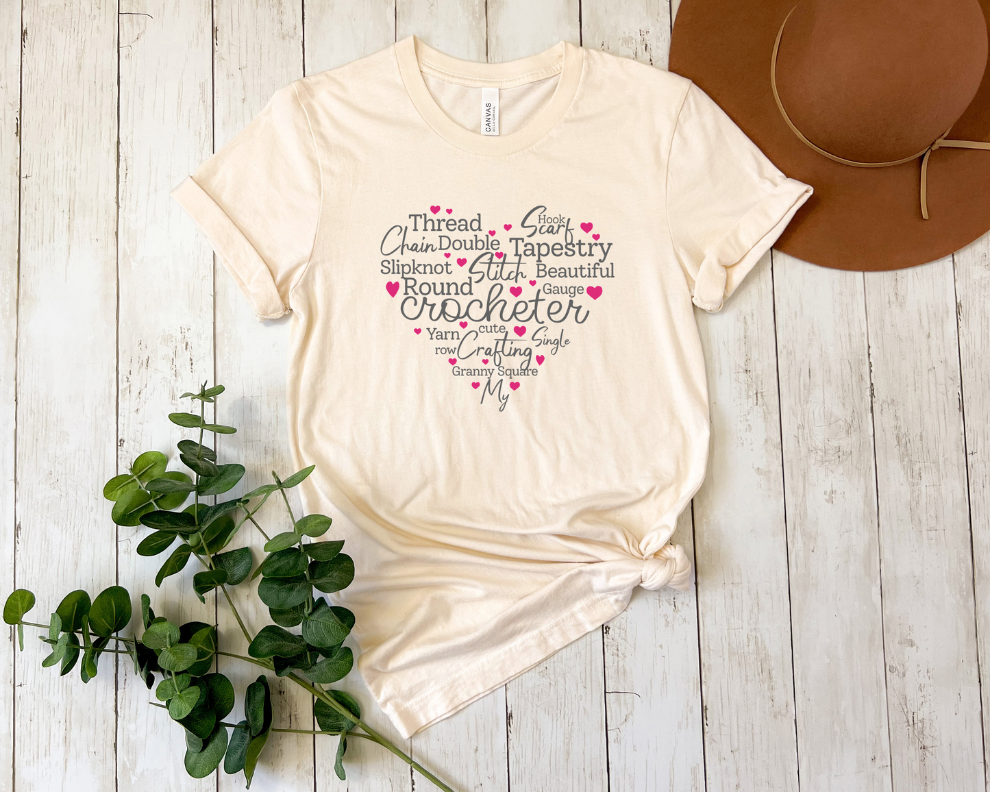 Crocheter Heart T-Shirt