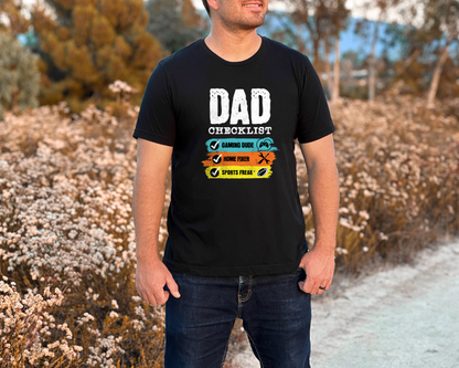 Dad Checklist T-Shirt