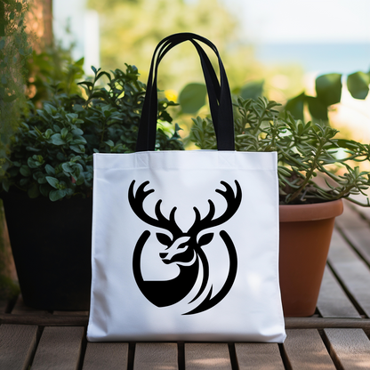 Personalized Deer Tote Bag