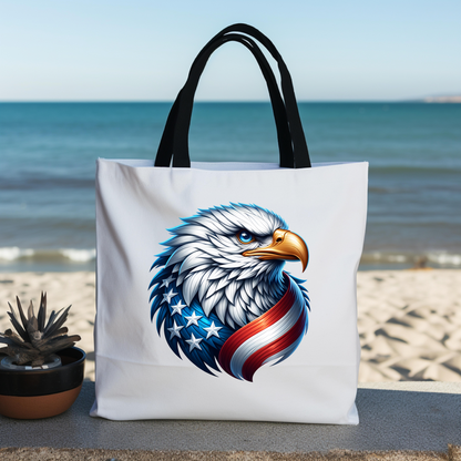 4th of July Eagle Tote Bag