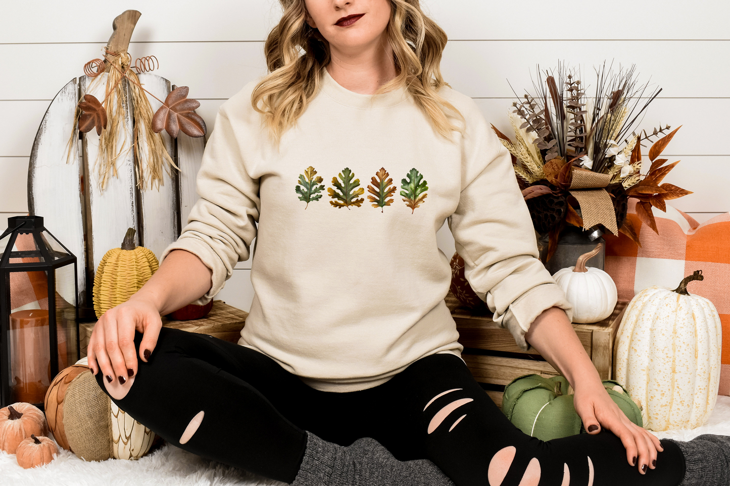 Fall Leaves Sweatshirt