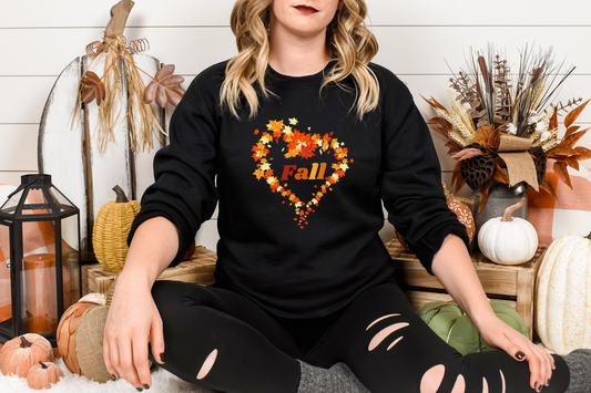 Fall Heart Sweatshirt