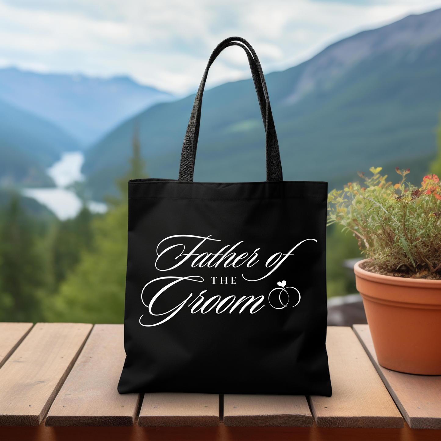 Father of the Groom Tote Bag