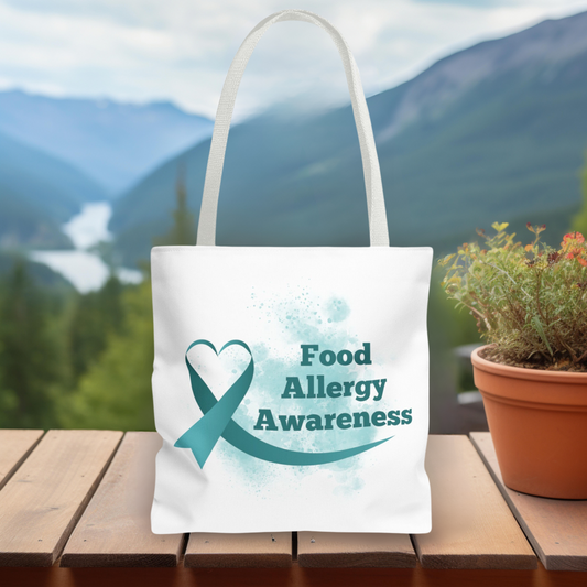 Food Allergy Awareness Tote Bag