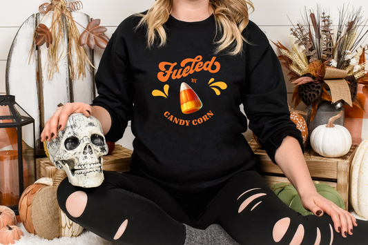 Fueled By Candy Corn Sweatshirt