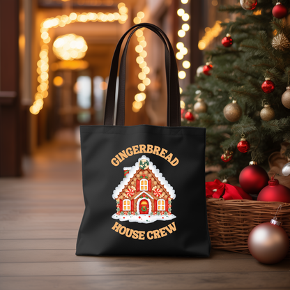 Gingerbread House Crew Tote Bag