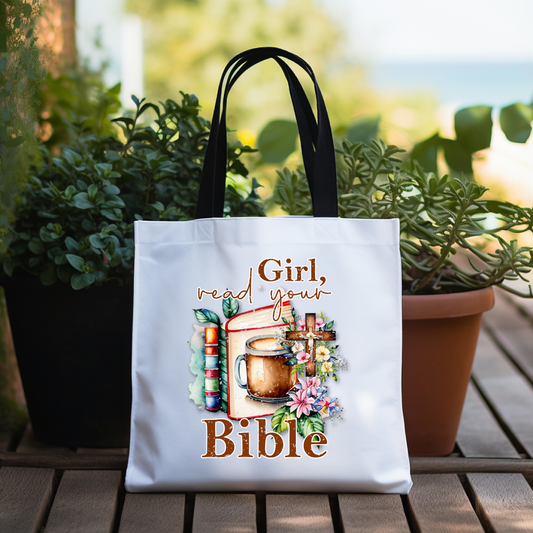 Read Your Bible Tote Bag