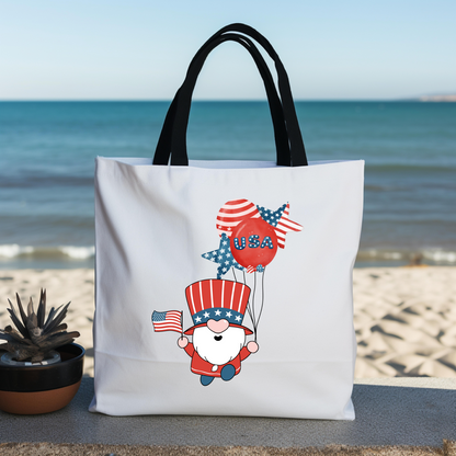 4th of July Gnome Tote Bag