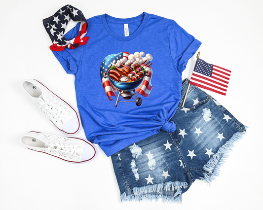 4th of July Grilling T-Shirt