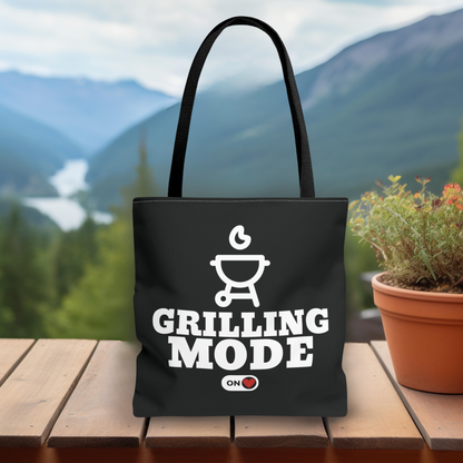 Grilling Mode On Tote Bag