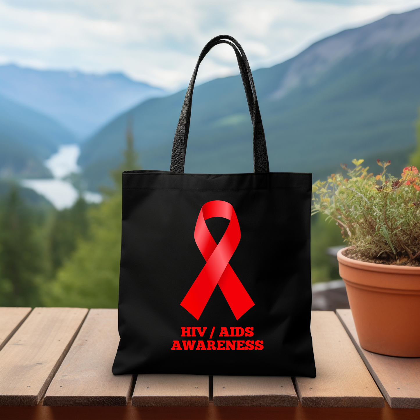 HIV / AIDS Awareness Tote Bag