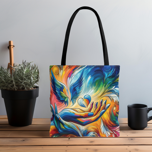 Loving Wings Tote Bag