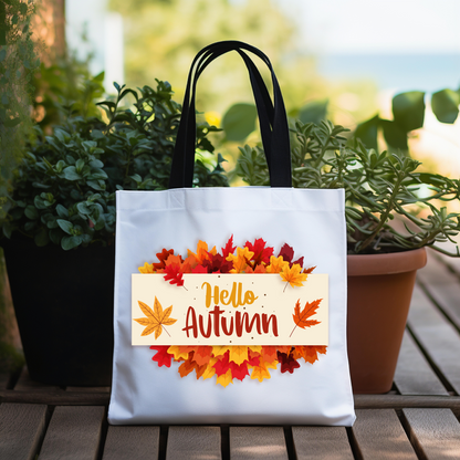 Hello Autumn Tote Bag