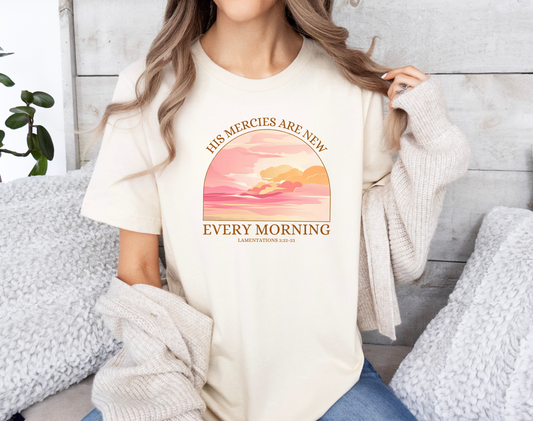 His Mercies Are New Every Morning T-Shirt