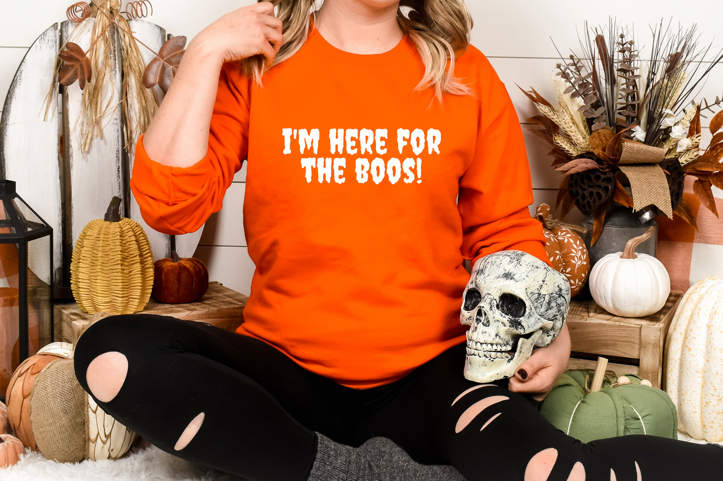 I'm Here For The Boos Sweatshirt