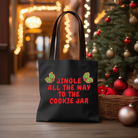 Jingle All The Way To The Cookie Jar Tote Bag