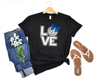 Ribbon Love Volleyball T-Shirt