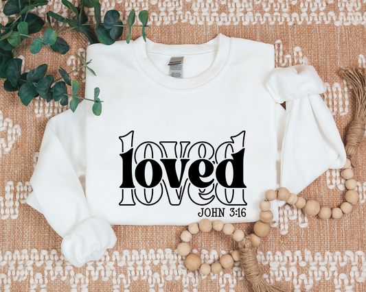 Loved Valentine Sweatshirt