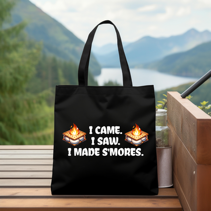 S'mores Camping Tote Bag