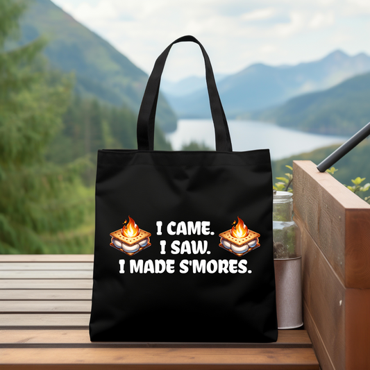 S'mores Camping Tote Bag