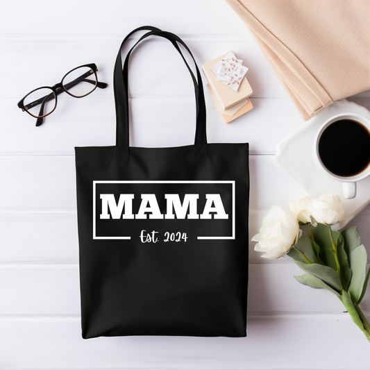 Mama Established Tote Bag - Black