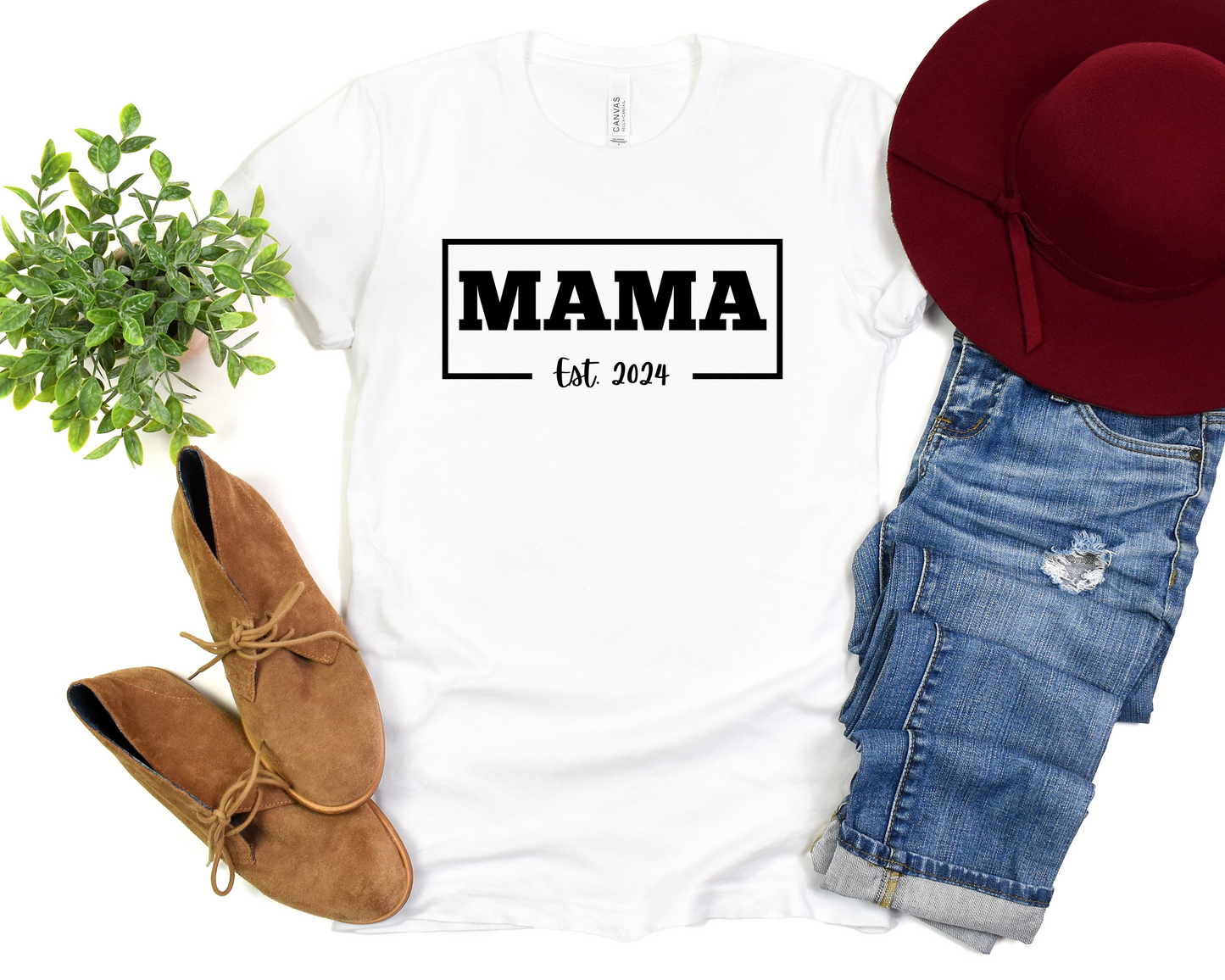 Mama Established 2024 T-Shirt