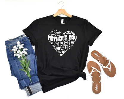 Mother's Day Heart T-Shirt