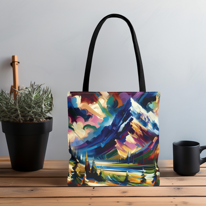 Outdoor Mountains Tote Bag