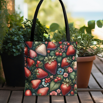 Strawberry Tote Bag