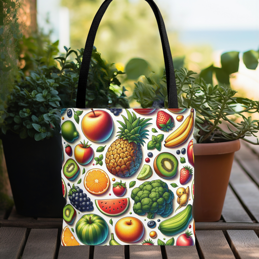 Fruits and Vegetables Tote Bag