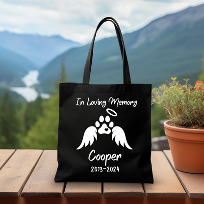 In Loving Memory Pet Tote Bag