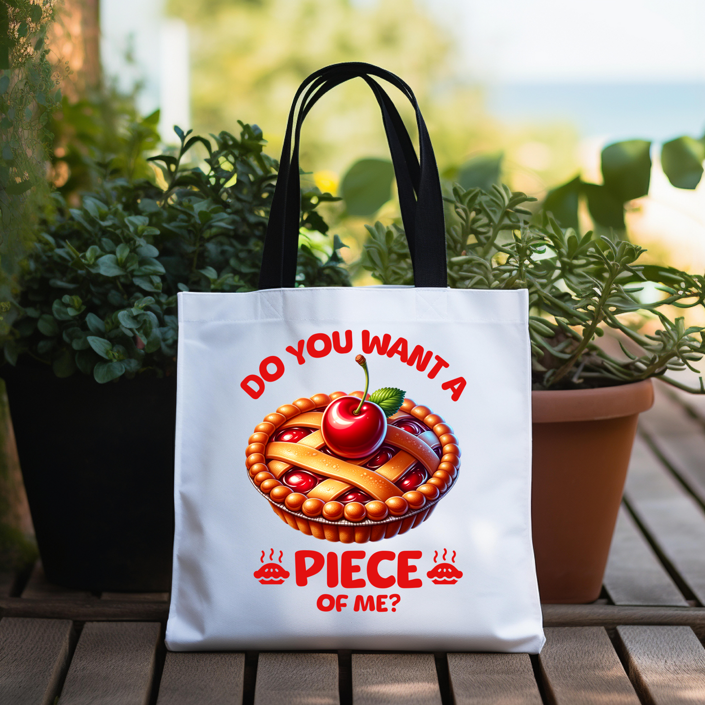 Strawberry Pie Tote Bag