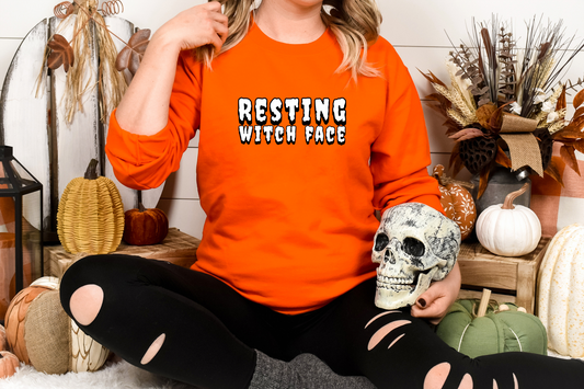 Resting Witch Face Sweatshirt