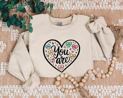 Valentine Heart Sweatshirt