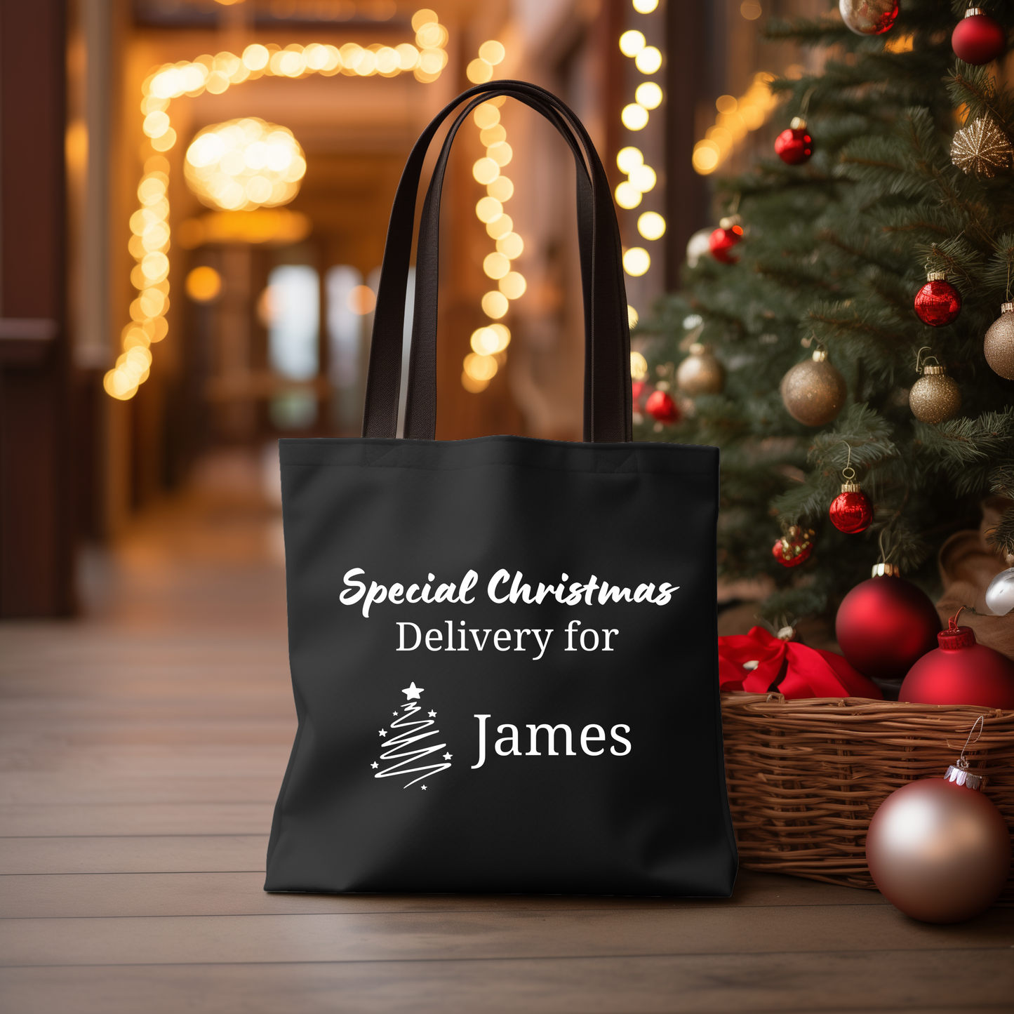 Special Christmas Delivery Tote Bag